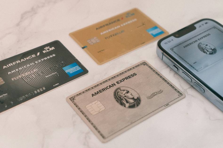 Credit card with roadside assistance icons and map